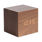 Karlsson Alarm Clock Mini Cube Brown