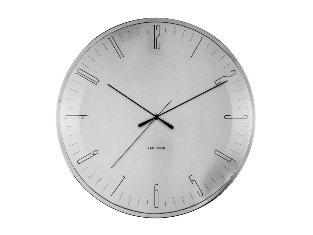 Karlsson Wall Clock Dragonfly Alumiium D.40 cm Karlsson Clock