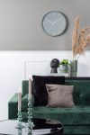 Karlsson Wall Clock Numbers & Lines Green D.40cm