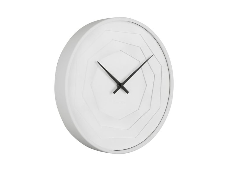 Karlsson Wall Clock Layered Origami White D.30cm Karlsson Clock