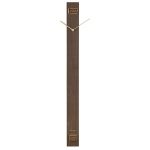 Karlsson Wall Clock Discreet Long Dark Wood D. 5 cm H. 90 cm